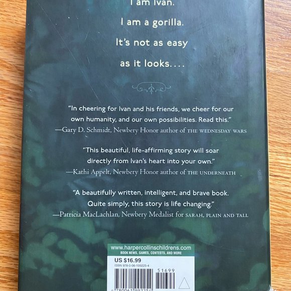 The One And Only Ivan (Hardcover & Used) - Picture 2 of 2